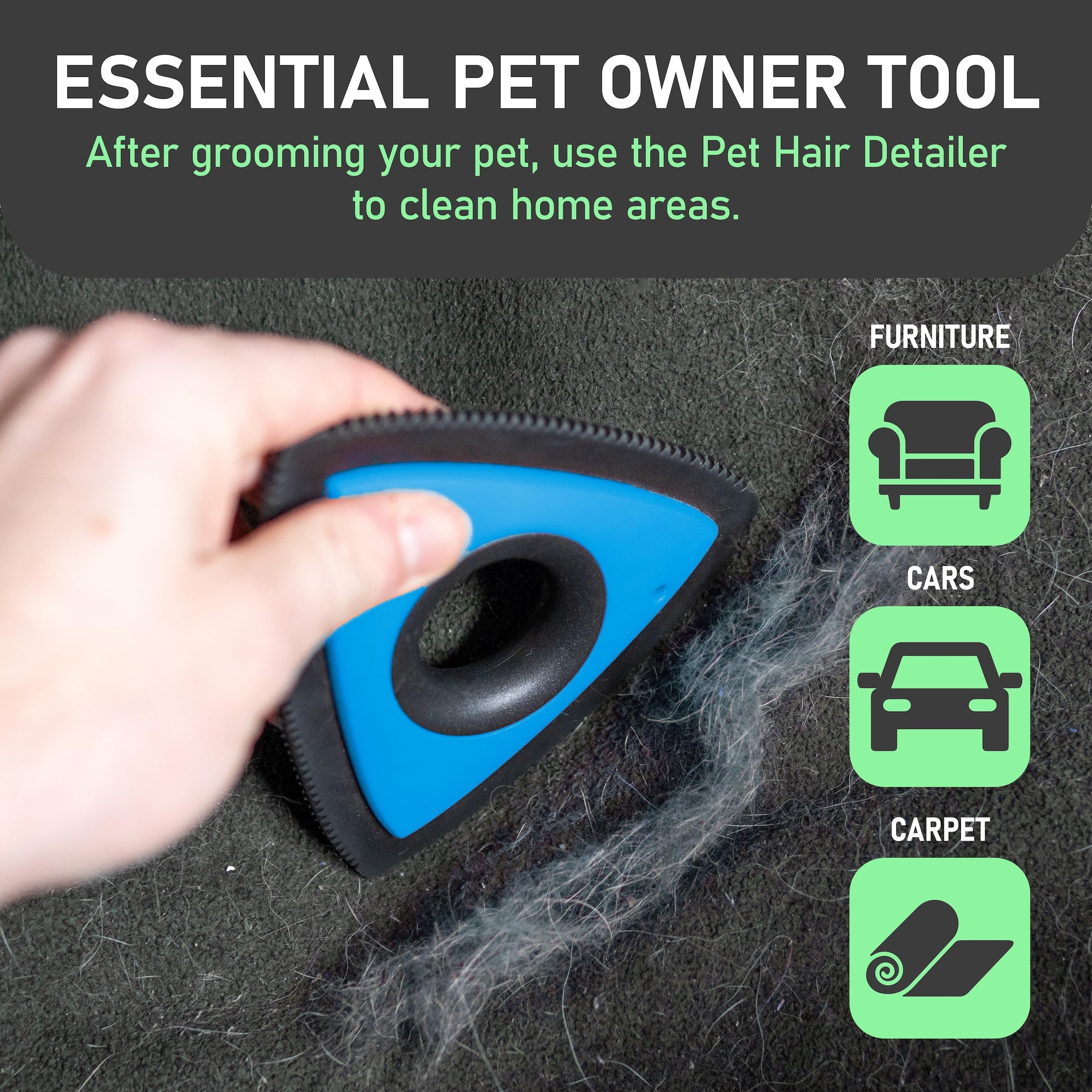 FurClean Pro™ – 60 Second Pet Hair Remover